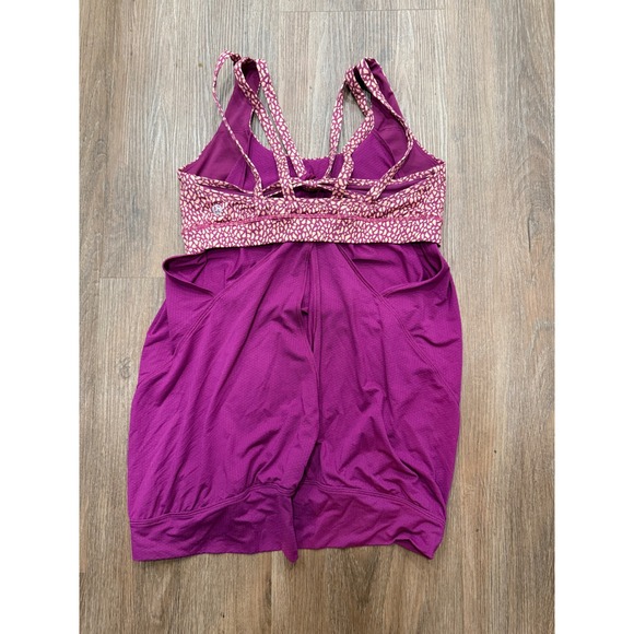 Lululemon Workout Tank Top Athletic Activewear Purple Pink Size 8 - Picture 1 of 6